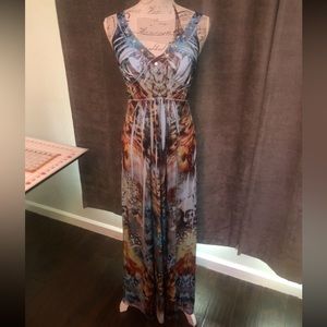 Gorgeous multicolor maxi dress